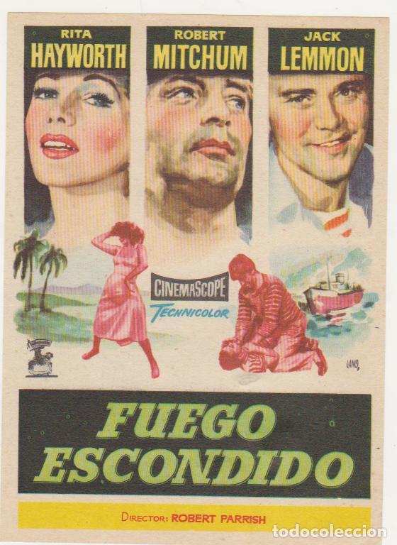 Cine: Fuego Escondido. Sencillo de Chamart&iacute;n. &iexcl;IMPECABLE! - Foto 1
