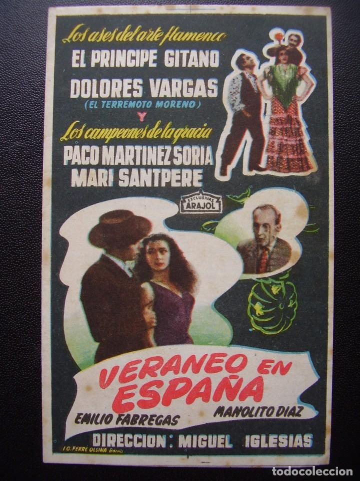 Cine: VERANEO EN ESPA&Ntilde;A, EL PRINCIPE GITANO, ARAJOL - Foto 1