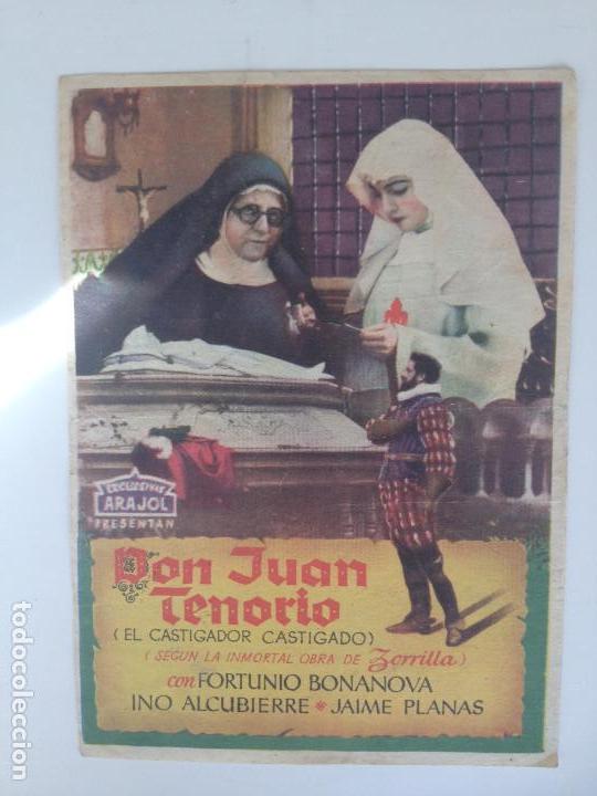 Cine: DON JUAN TENORIO - PROGRAMA SENCILLO SIN PUBLICIDAD - Foto 1