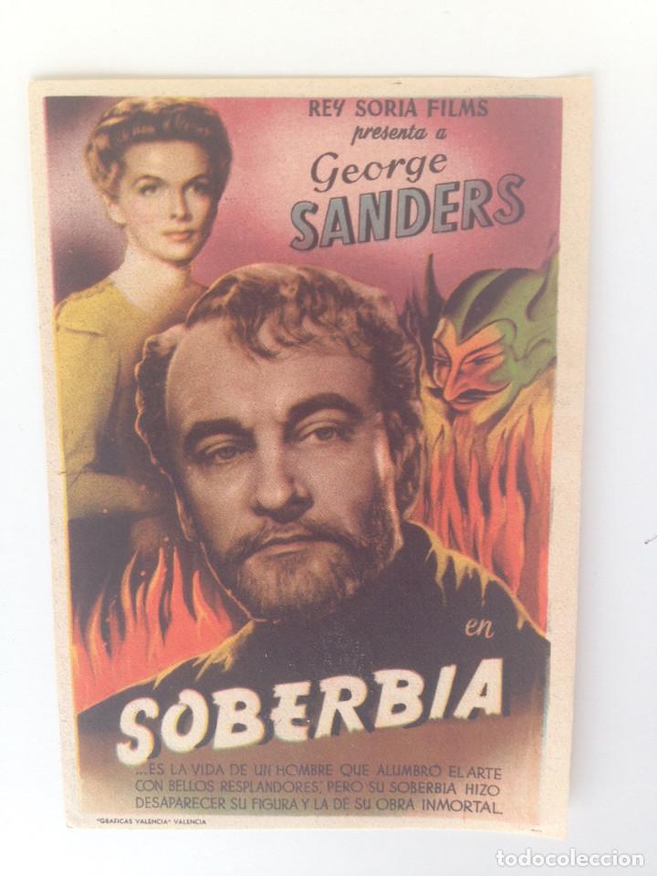 Cine: SOBERBIA - PROGRAMA SENCILLO SIN PUBLICIDAD (EXCELENTE ESTADO)
