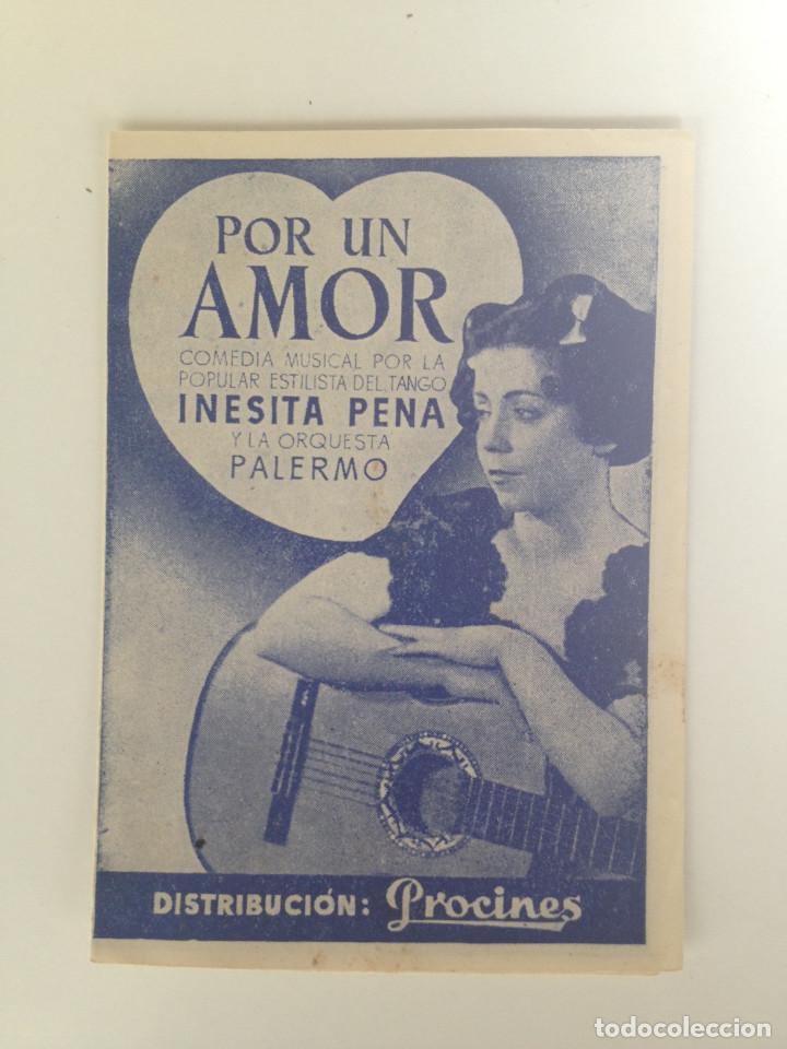 Cine: POR UN AMOR - PROGRAMA DOBLE CON PUBLICIDAD - Foto 1