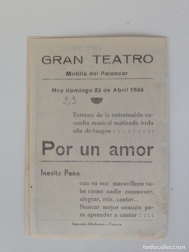 Cine: POR UN AMOR - PROGRAMA DOBLE CON PUBLICIDAD - Foto 3