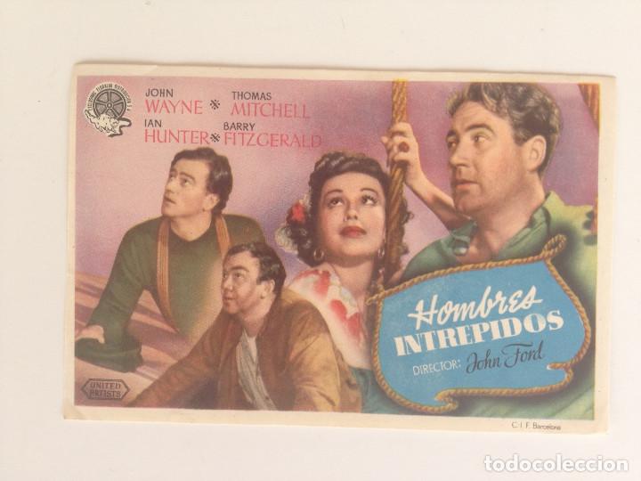 Cine: HOMBRES INTREPIDOS - PROGRAMA SENCILLO SIN PUBLICIDAD - Foto 1