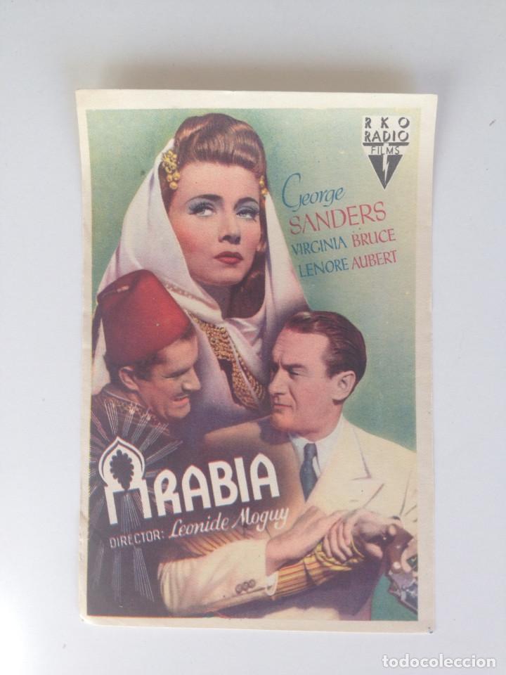 Cine: ARABIA- GEORGE SANDERS- PROGRAMA SENCILLO SIN PUBLICIDAD - Foto 1