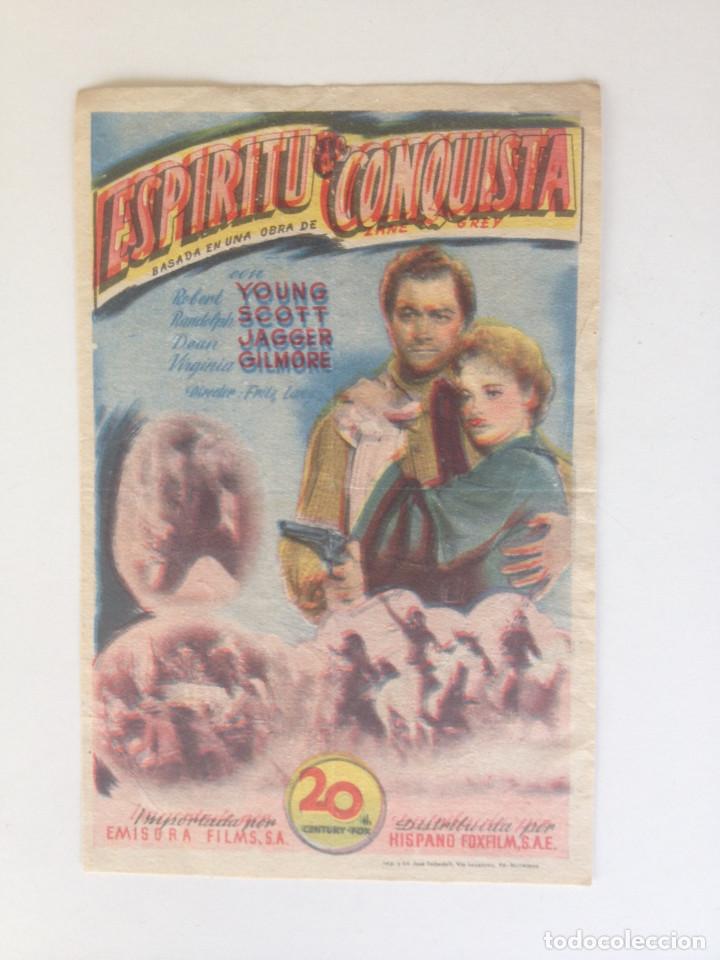 Cine: ESP&Iacute;RITU DE CONQUISTA - PROGRAMA SENCILLO SIN PUBLICIDAD - Foto 1