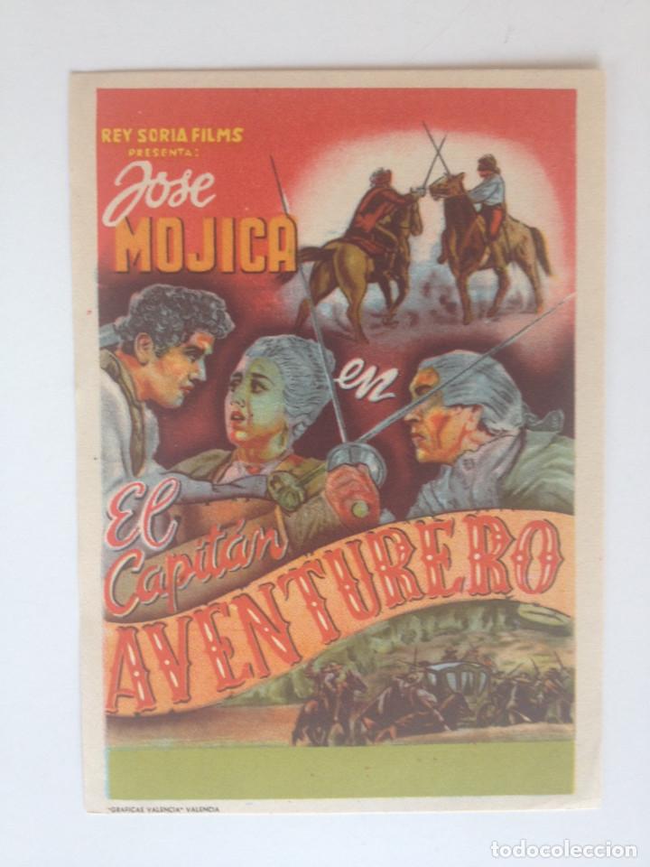 Cine: EL CAPITAN AVENTURERO - PROGRAMA SENCILLO SIN PUBLICIDAD (IMPECABLE) - Foto 1