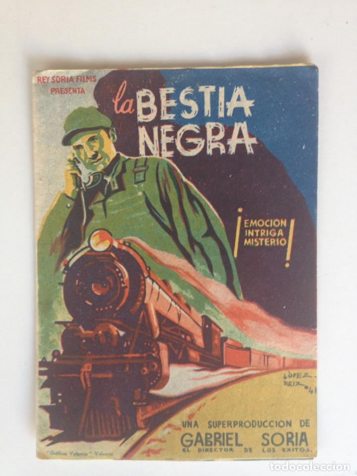 Cine: LA BESTIA NEGRA - PROGRAMA DOBLE CON PUBLICIDAD - Foto 1
