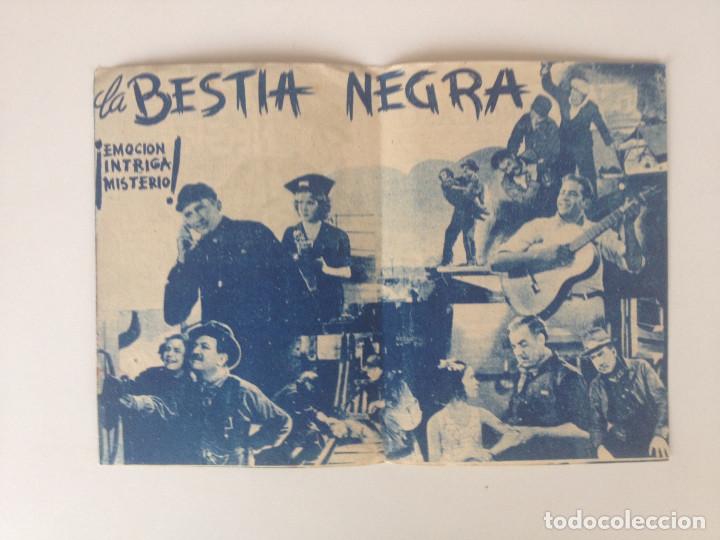 Cine: LA BESTIA NEGRA - PROGRAMA DOBLE CON PUBLICIDAD - Foto 2