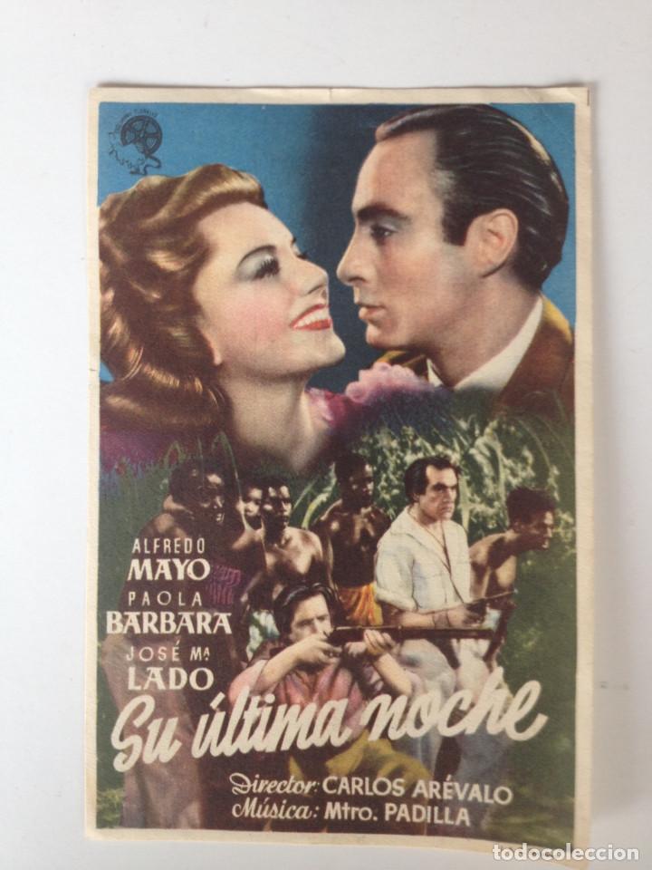 Cine: SU &Uacute;LTIMA NOCHE - PROGRAMA SENCILLO SIN PUBLICIDAD - Foto 1