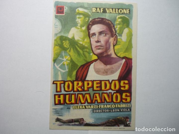 Cine: programa torpedos humanos -raf vallone publicidad - Foto 1