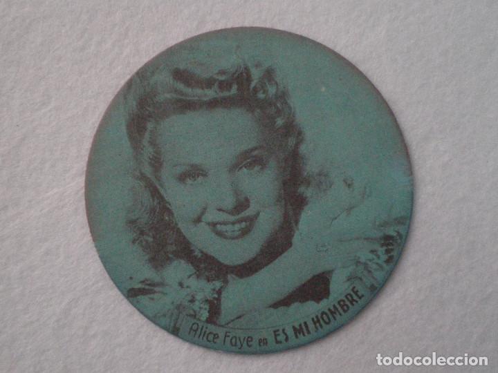 Folhetos de m&atilde;o de filmes antigos de cinema: ES MI HOMBRE, ALICE FAYE // FOLLETO DE MANO CIRCULAR 20 CENTURY FOX 1945 // PUBLICIDAD PROGRAMA