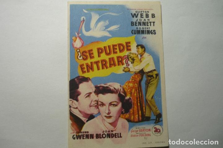 Cine: PROGRAMA SE PUEDE ENTRAR? -CLIFTON WEBB - Foto 1