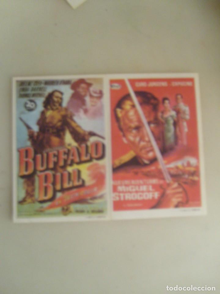 Cine: programas modernos bufallo bill y miguel strogoff - Foto 1