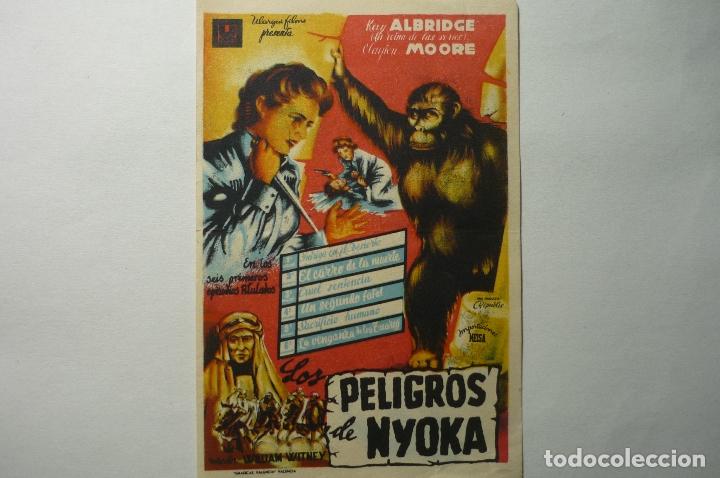 Cine: PROGRAMA LOS PELIGROS DE NYOKA-publicidad - Foto 1