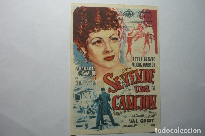 Cine: programa se vende una cancion .- peter graveg -publicidad - Foto 1