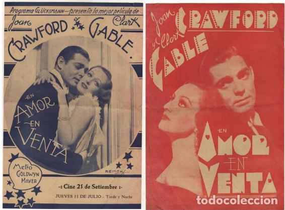 amor en venta, (possessed) , clark gable , joan Comprar