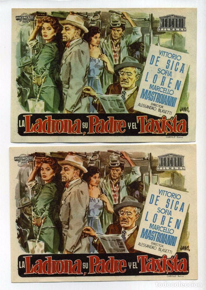 Cine: LA LADRONA, SU PADRE Y EL TAXISTA, con Sof&iacute;a Loren.