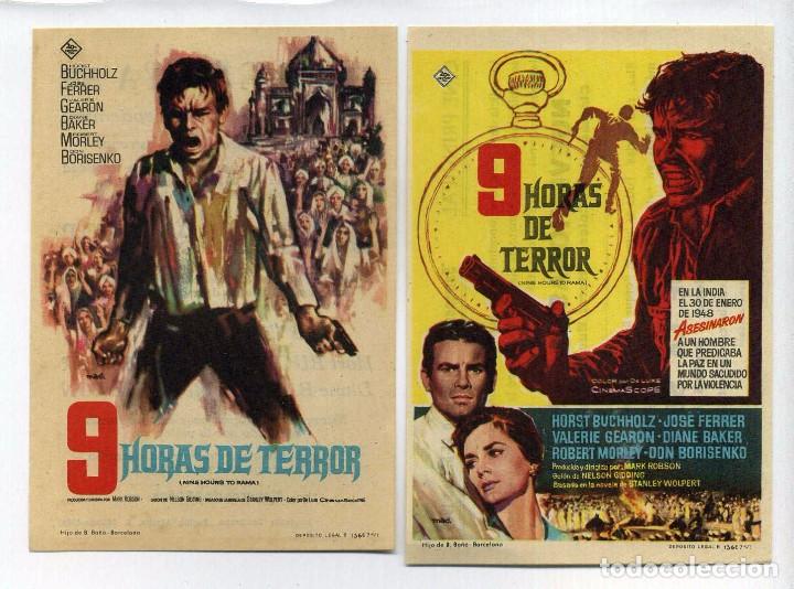 Cine: 9 HORAS DE TERROR, con Horst Buchholz. C/I. - Foto 1