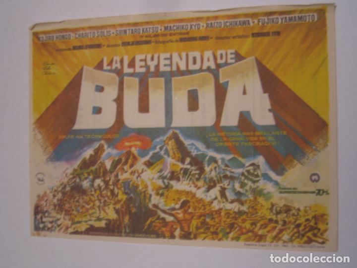 Cine: la leyenda de buda - folleto de mano original estreno kenji misumi con cine impreso