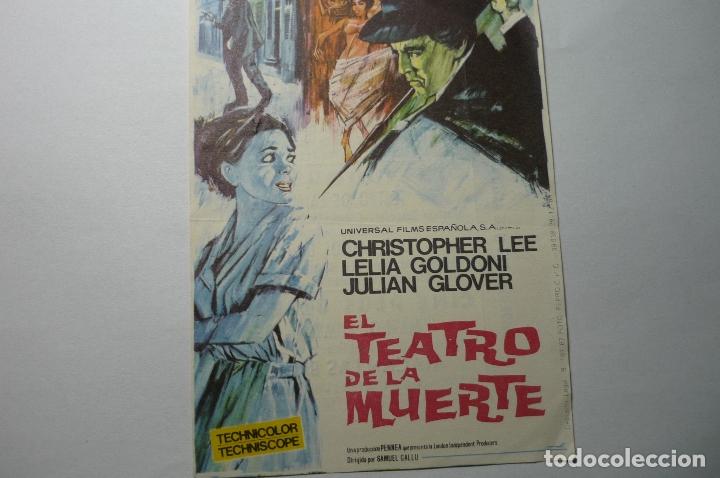 Cine: programa el teatro de la muerte.-c.lee --publicidad - Foto 1