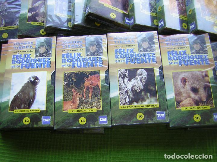 Cine: 16 DOCUMENTALES DE EL HOMBRE Y LA TIERRA EN VHS - Foto 4