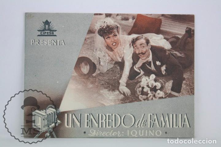 Flyers Publicitaires de films Anciens: Programa de Cine Doble - Un Enredo de Familia - Cifesa - A&ntilde;o 1943
