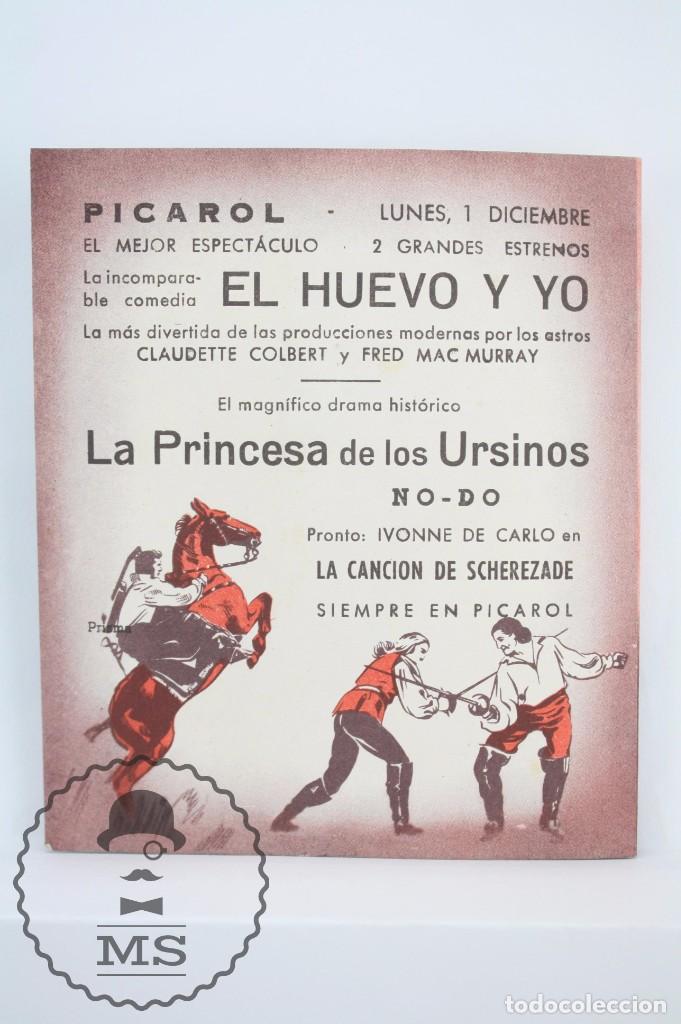 Cine: Programa de Cine Doble - La Princesa de Los Ursinos - A&ntilde;os 40 - Foto 3