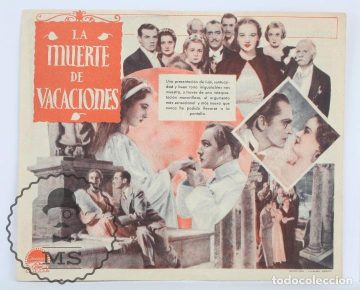 Cine: Programa de Cine Doble - La Muerte de Vacaciones - Paramount - A&ntilde;o 1935 - Foto 2
