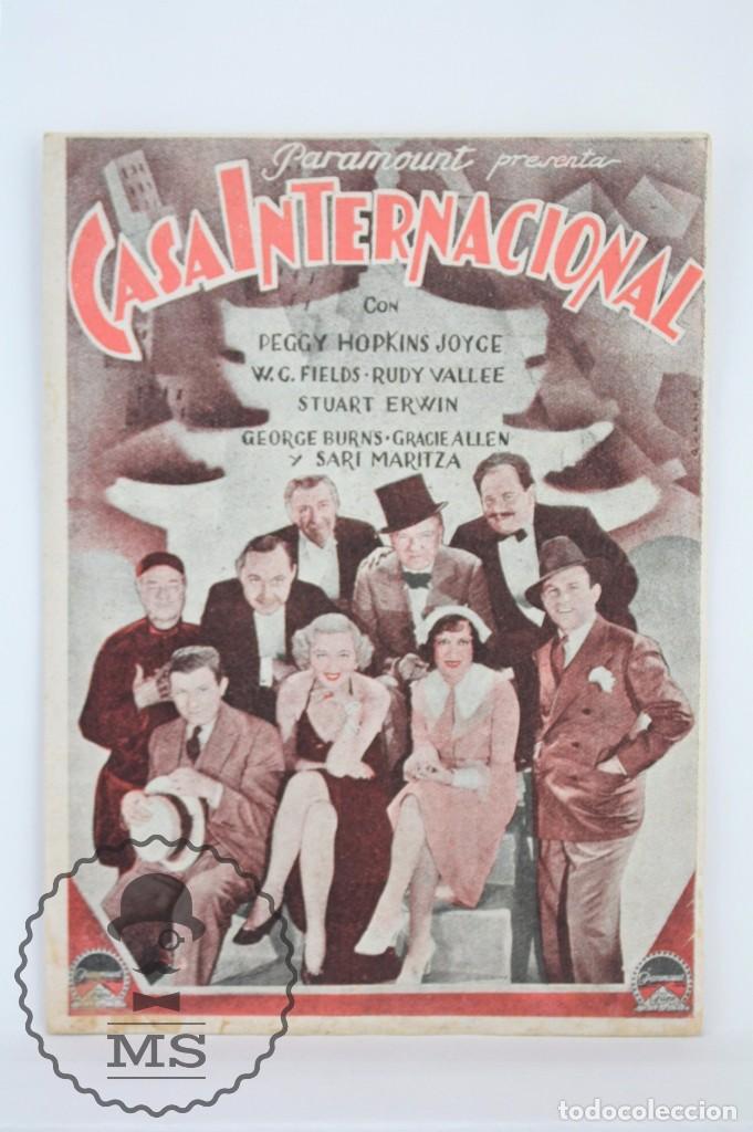 Cine: Programa de Cine Doble - Casa Internacional - Paramount - A&ntilde;o 1935 - Foto 1