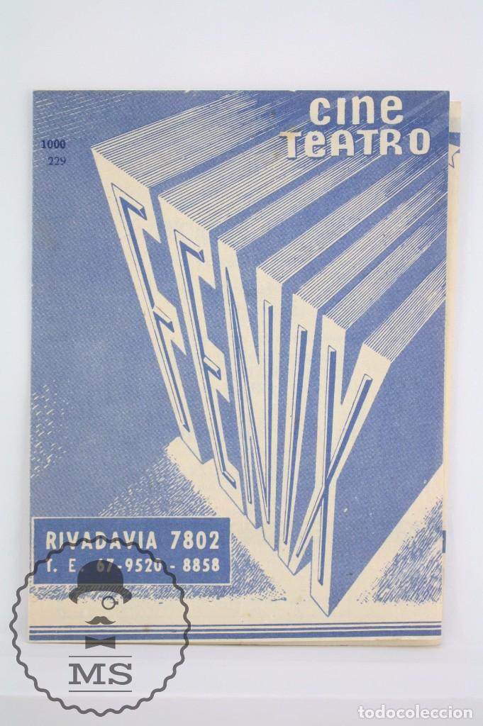  Flyers Publicitaires de films Anciens: Programa de Cine Local Doble - El Padre es Abuelo - A&ntilde;o 1953 - Cine Fenix, Buenos Aires