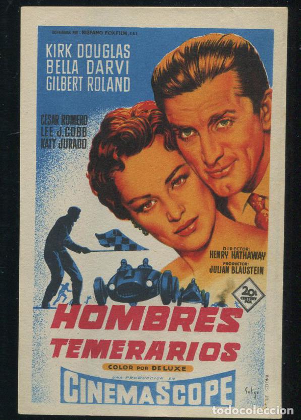 Cine: PROGRAMA SOLIG&Oacute; - Hombres Temerarios - Solig&oacute; - Kirk Douglas, Bella Darvi