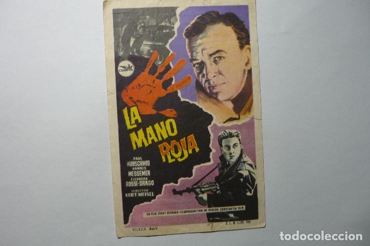 Cine: PROGRAMA LA MANO ROJA-PAUL HUBSCHMID.- PUBLICIDAD - Foto 1