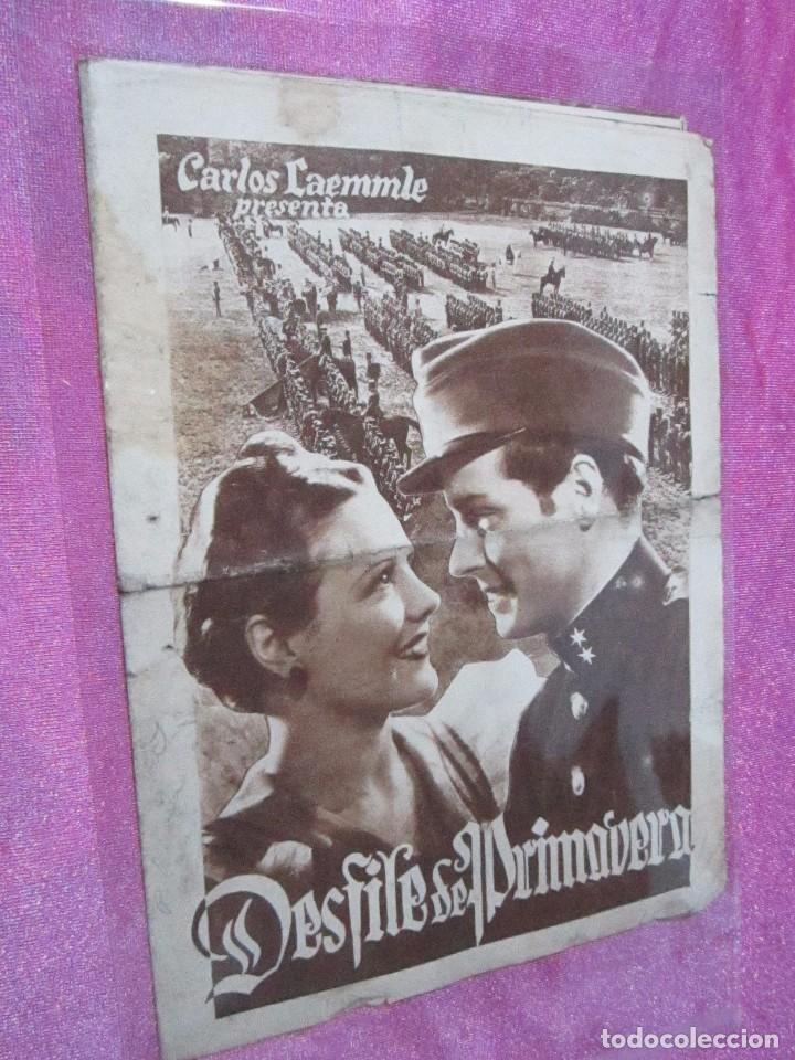 Cine: DESFILE DE PRIMAVERA PROGRAMA DE CINE GRANDE 1935 ORIGINAL G - Foto 1
