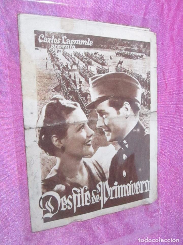 Cine: DESFILE DE PRIMAVERA PROGRAMA DE CINE GRANDE 1935 ORIGINAL G - Foto 2