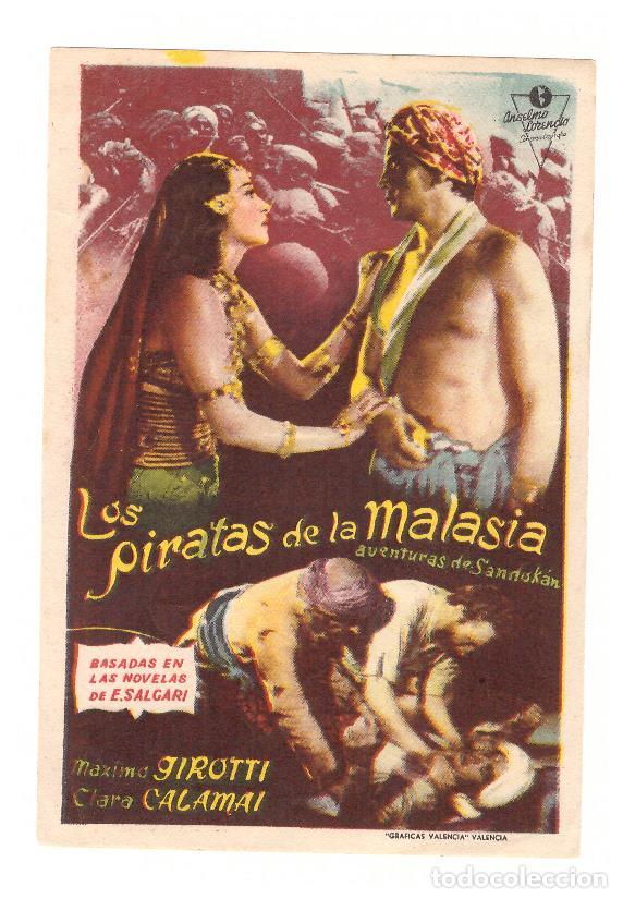 Cine: Los Piratas de la Malasia. Programa sencillo. - Foto 1