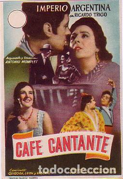 Cine: CAF&Eacute; CANTANTE (Con publicidad) - Foto 1