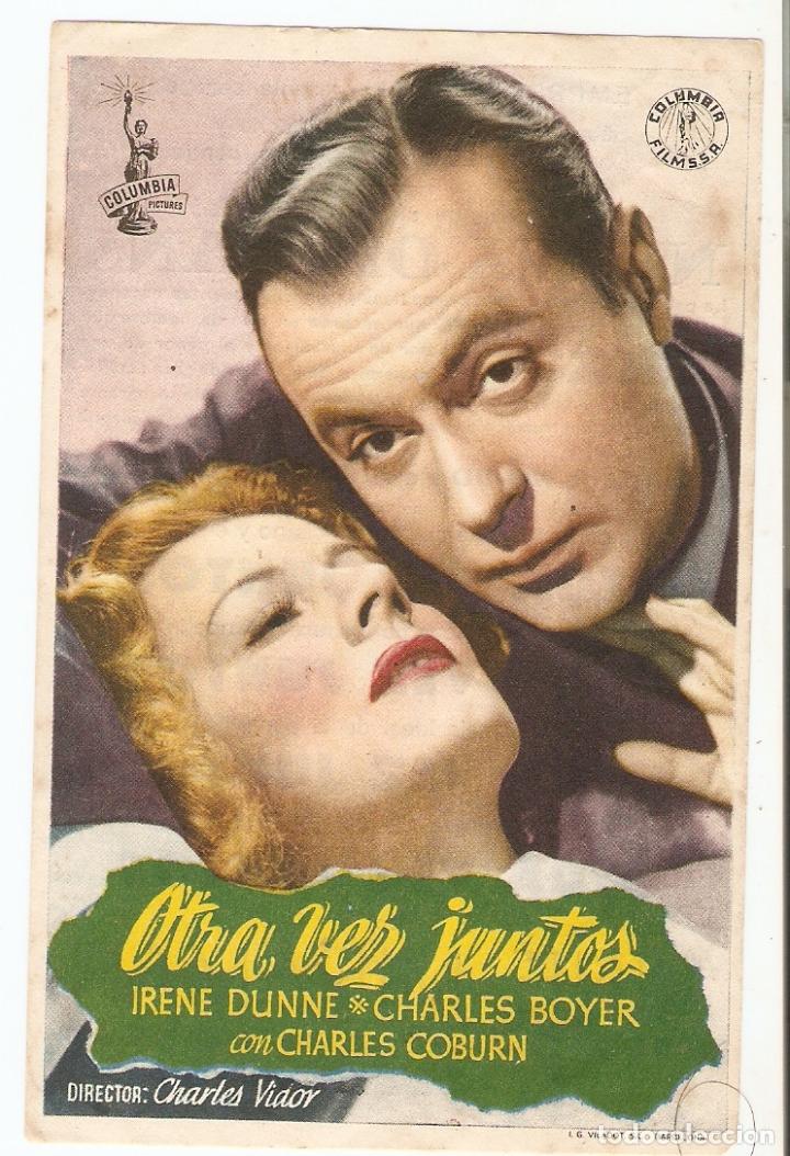Kino: OTRA VEZ JUNTOS - IRENE DUNNE, CHARLES BOYER, CHARLES COBURN - CHARLES VIDOR - CINE MIRAMAR