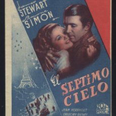 Cine: Q-06721- EL SEPTIMO CIELO (SEVENTH HEAVEN) (DOBLE) JAMES STEWART - SIMONE SIMON - JEAN HERSHOLT