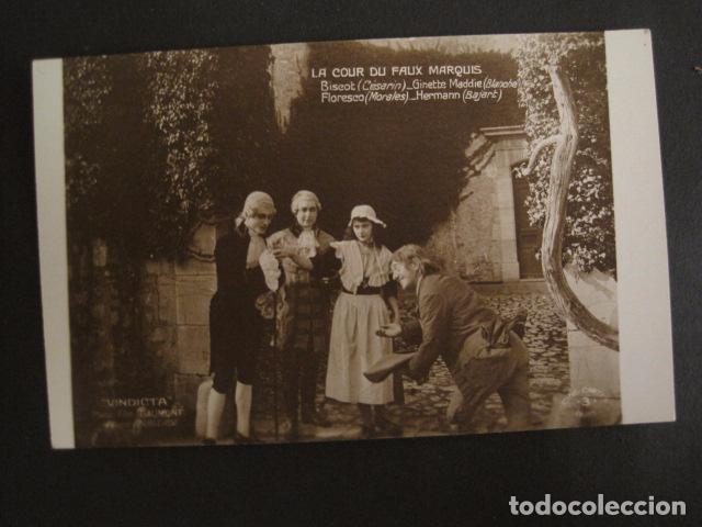  Foglietti di film di film antichi di cinema: VINDICTA - FILM GAUMONT - TARJETA POSTAL -VER FOTOS -(C-3061)
