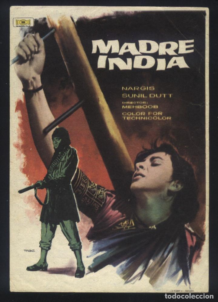 Kino: Q-06732- MADRE INDIA (Mother India) (CINE CARTHAGO - LOS ALC&Aacute;ZARES (MURCIA)) Sunil Dutt - Nargis