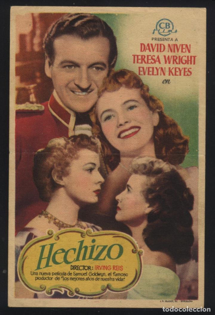  Foglietti di film di film antichi di cinema: Q-04227- HECHIZO (Enchantment) (CINES POMPEYA Y PALACE) David Niven - Teresa Wright