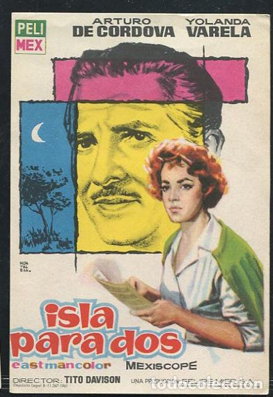 Cine: PROGRAMA ISLA PARA DOS - ARTURO DE CORDOVA, YOLANDA VARELA - Foto 1