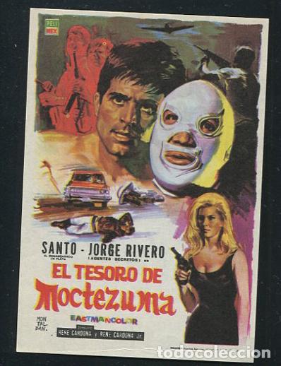 Cine: PROGRAMA El tesoro de Moctezuma - Jorge Rivero, Santo - Foto 1