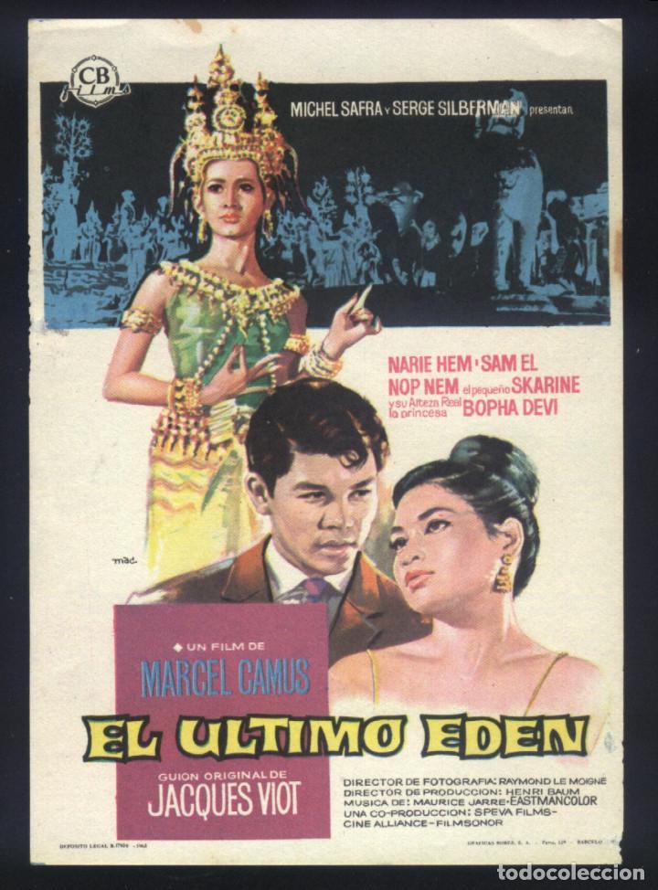  Foglietti di film di film antichi di cinema: Q-06439- EL ULTIMO EDEN (L'OISEAU DU PARADIS) NARIE HEM &acute;SAM EL - NOP NEM