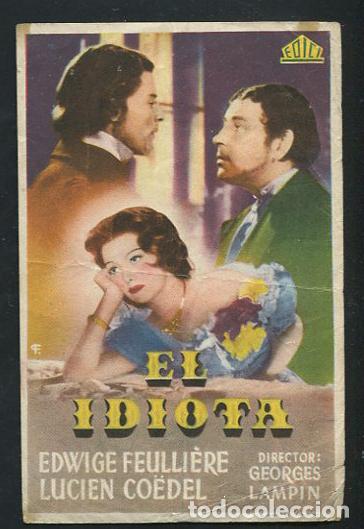 Cine: PROGRAMA El Idiota - Edwige Feulli&eacute;re, Lucien Co&euml;del - Foto 1