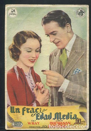 Cine: PROGRAMA UN FRAC EN LA EDAD MEDIA FAY WRAY JACK BUCHANAN - Foto 1