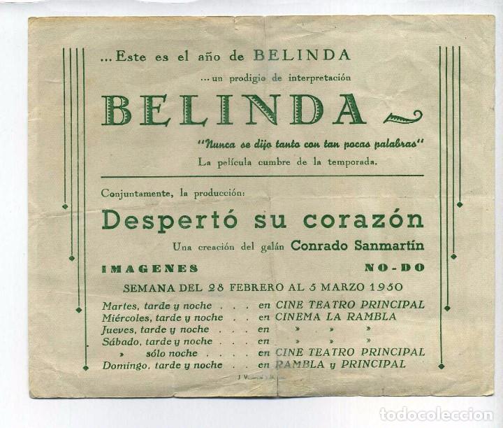Cine: BELINDA, con Jane Wyman. C/I. - Foto 2