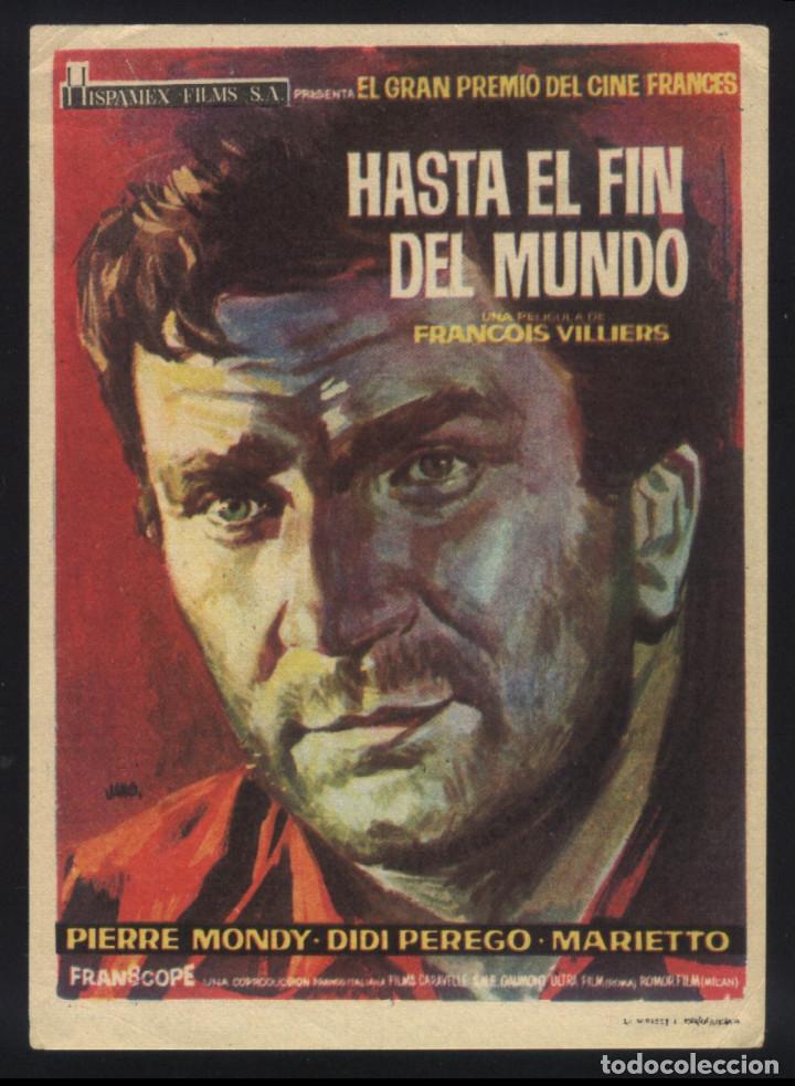 Cine: Q-06747- HASTA EL FIN DEL MUNDO (Jusqu'au bout du monde) Pierre Mondy - Didi Perego - Marietto