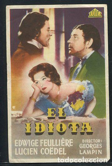 Cine: PROGRAMA El Idiota - Edwige Feulli&eacute;re, Lucien Co&euml;del - Foto 1