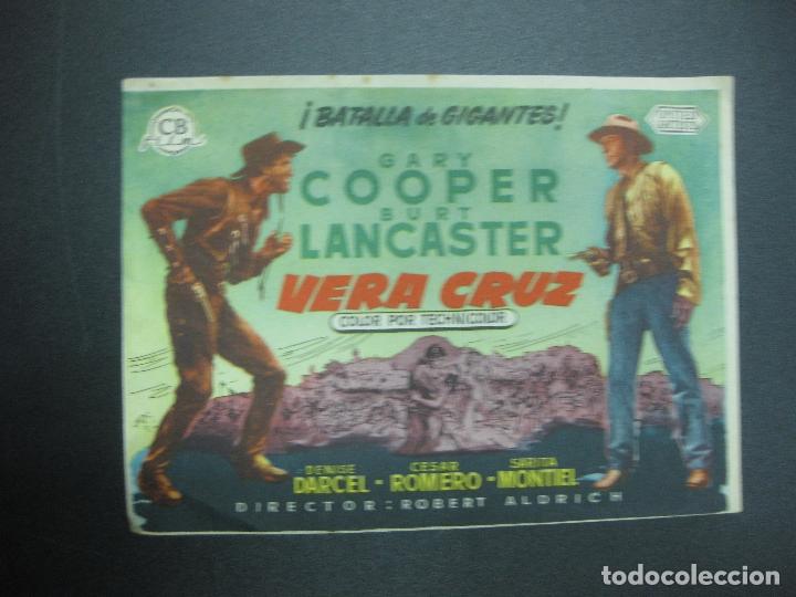 Cine: PROGRAMA DE CINE VERA CRUZ. GARY COOPER. BURT LANCASTER.CB. FILMS. - Foto 1